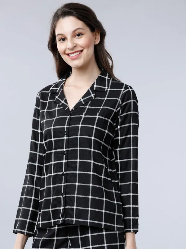 Suburbans   Printed Regular Fit Sleep Shirts