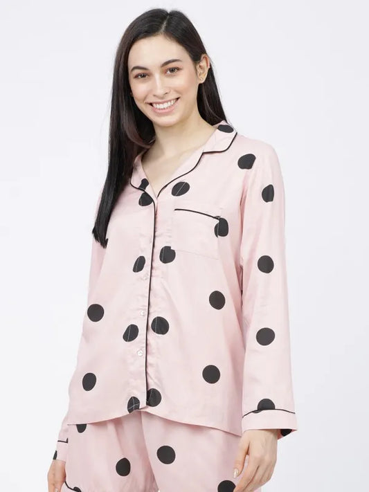 Suburbans  Printed Regular Fit Sleep Shirts