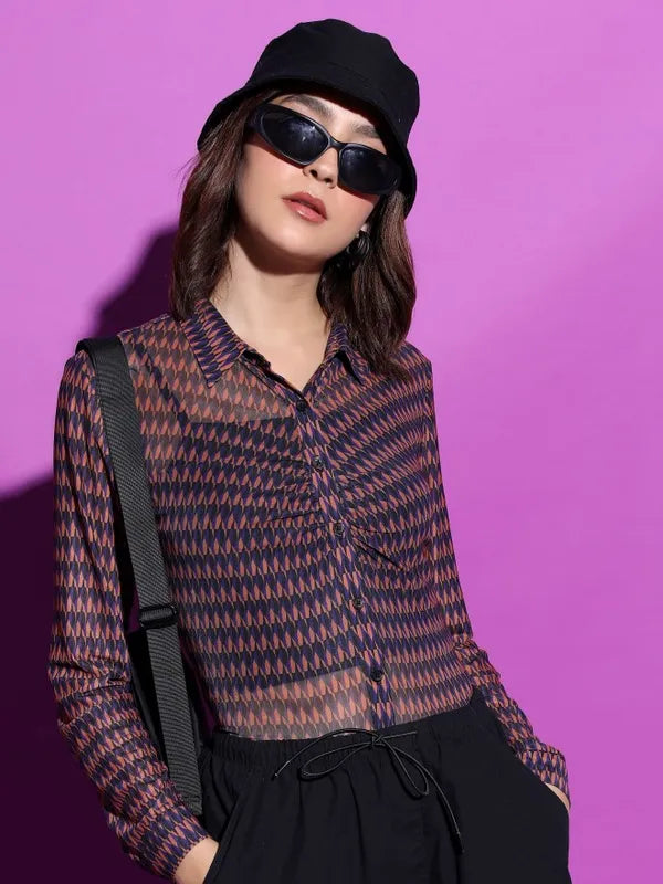 Suburbans  Women Multi Printed Casual Shirts
