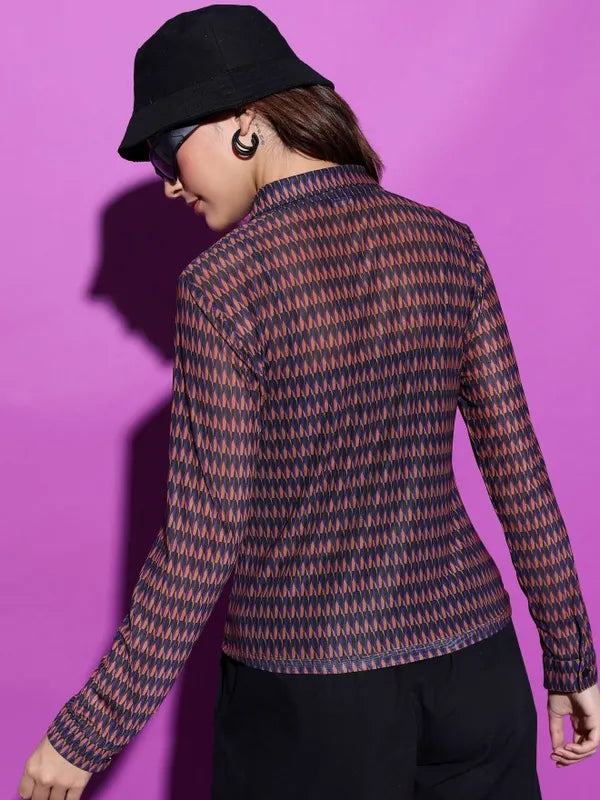 Suburbans  Women Multi Printed Casual Shirts