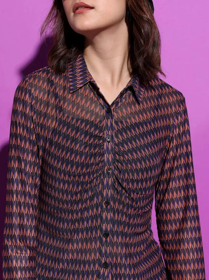 Suburbans  Women Multi Printed Casual Shirts