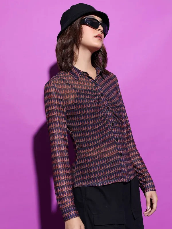 Suburbans  Women Multi Printed Casual Shirts
