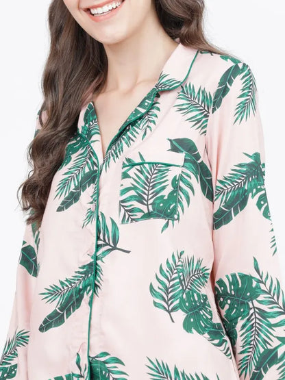 Suburbans  Lounge Shirt With Shorts