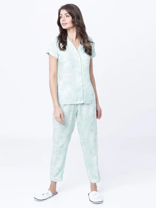 Suburbans  Lounge Shirt With Pant