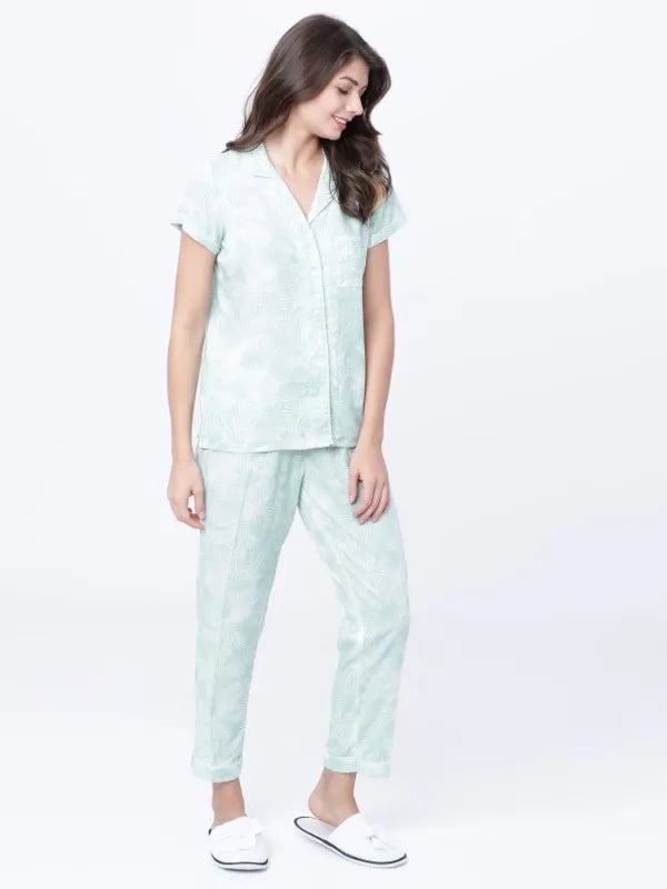 Suburbans  Lounge Shirt With Pant
