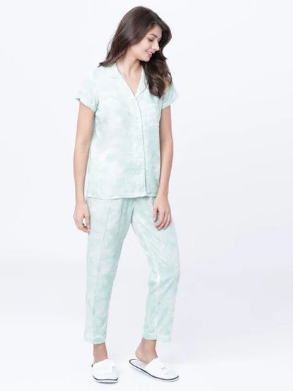 Suburbans  Lounge Shirt With Pant