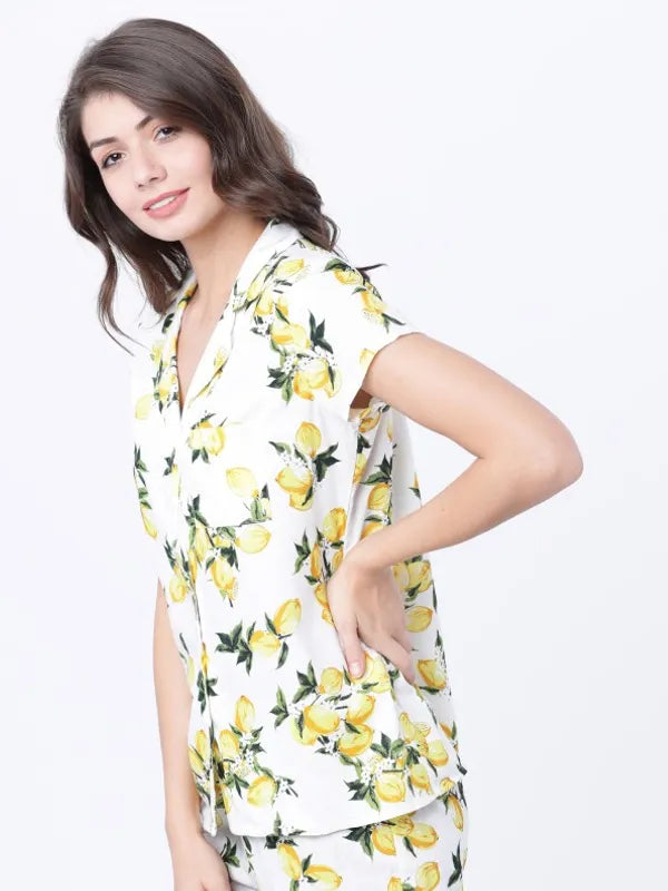 Suburbans  Lounge Shirt With Pant