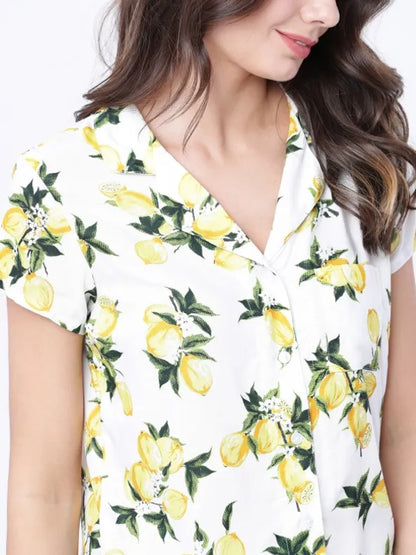 Suburbans  Lounge Shirt With Pant