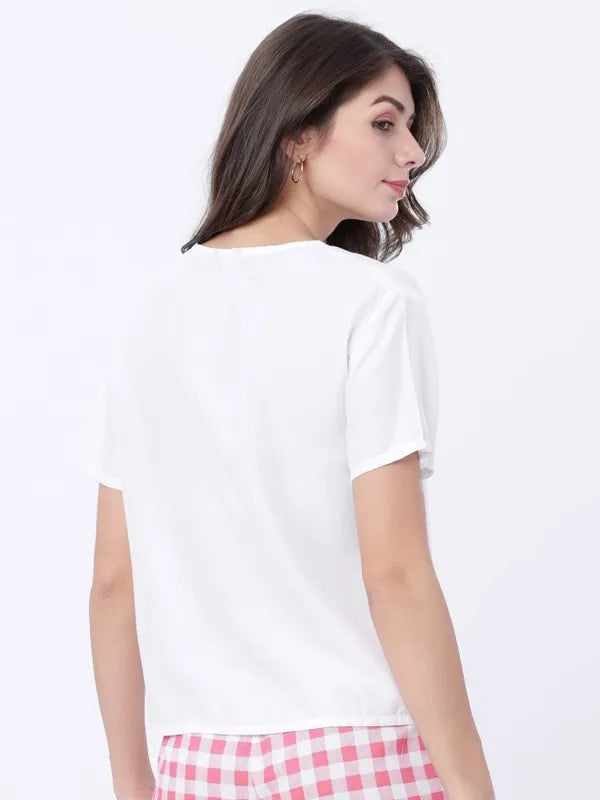 Suburbans  Printed Lounge Top