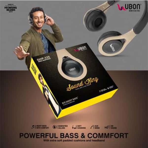 UBON Sound King GHP-335 On-Ear Wired Headphone