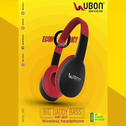 Ubon HP-60 Bluetooth Headset with Mic