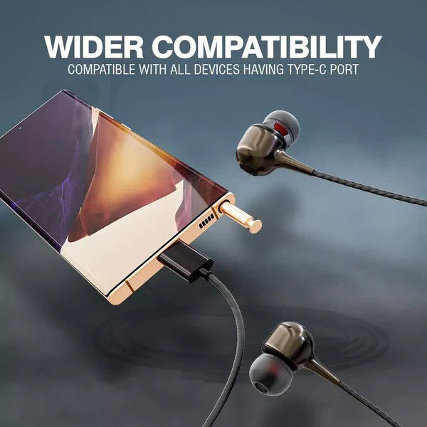 Ubon Type-C TC-486 Wired Earphones