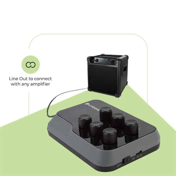 UltraProlink UM1002 Sing Along Karaoke Bluetooth Mixer with Karaoke Microphone