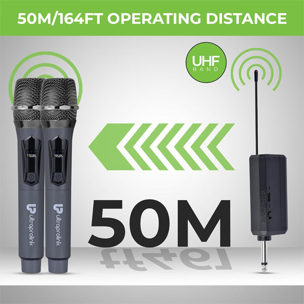 Ultraprolink Sonic Duet Dual Dynamic Wireless Microphone