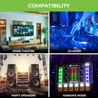 Ultraprolink Sonic Duet Dual Dynamic Wireless Microphone