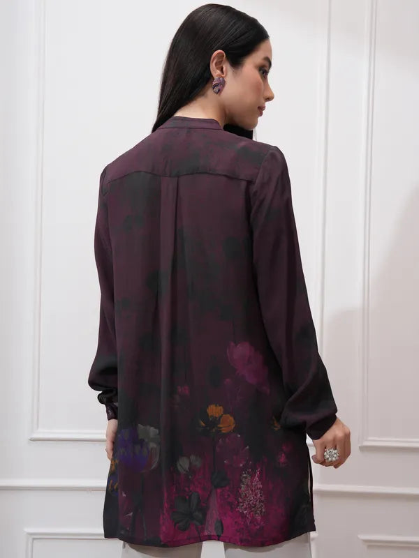 Suburbans  Women Multi Printed Regular Fit Casual Shirt