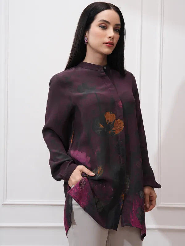 Suburbans  Women Multi Printed Regular Fit Casual Shirt