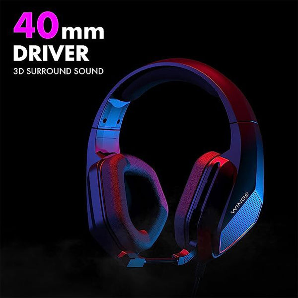 Wings Vader 200 Wired Gaming Headphone