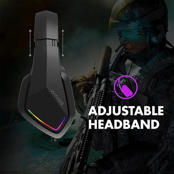 Wings Vader 200 Wired Gaming Headphone