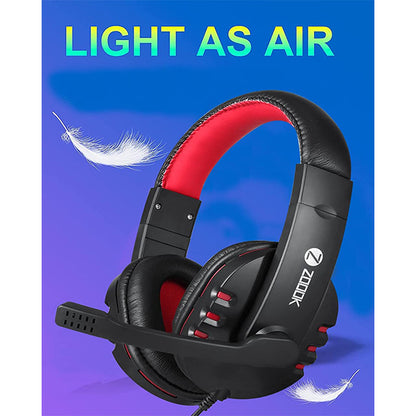 Zoook ZK-Communicate Wired Over Ear Headphone with Mic