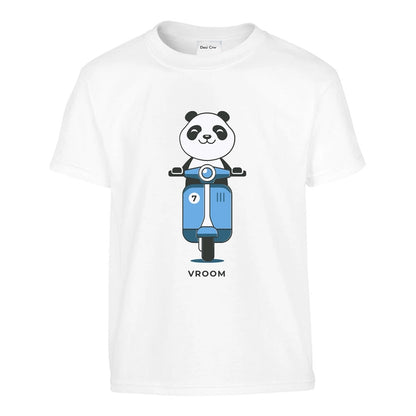 Scooter Panda | Premium Cotton T-Shirts