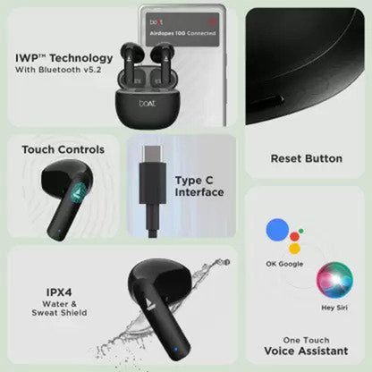 boAt Airdopes 100 True Wireless Earbuds With Ultra Low Latency