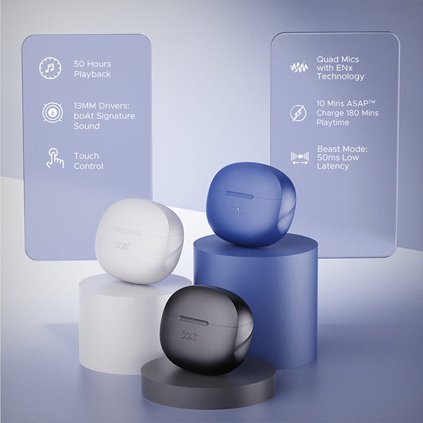 boAt Air dopes 170 TWS Wireless Earbuds With 50H Playtime