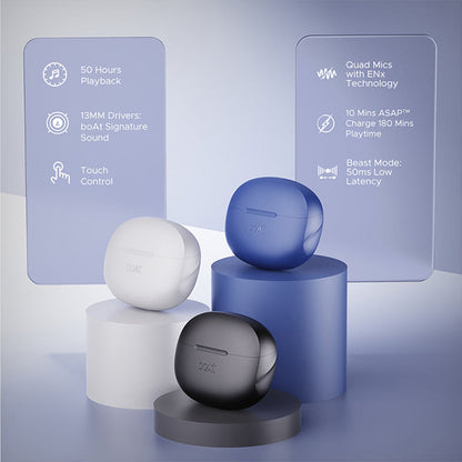 boAt Air dopes 170 TWS Wireless Earbuds With 50H Playtime