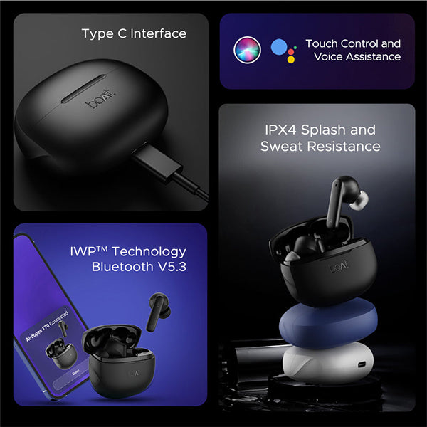 boAt Air dopes 170 TWS Wireless Earbuds With 50H Playtime
