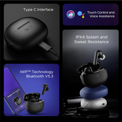 boAt Air dopes 170 TWS Wireless Earbuds With 50H Playtime