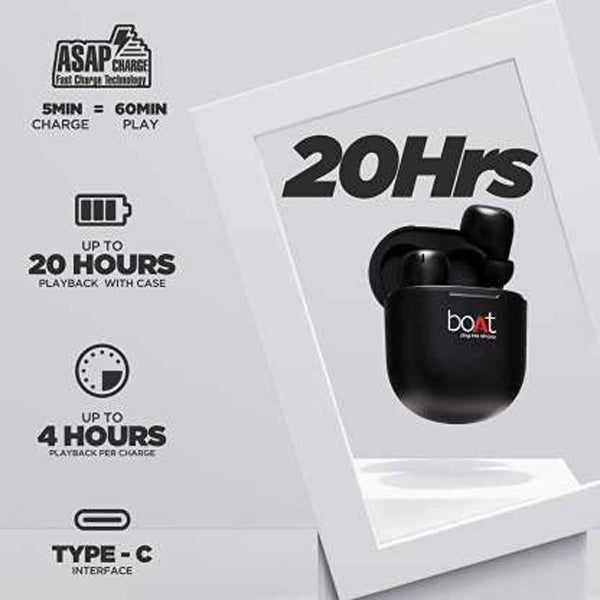 boAt Airdopes 381 Bluetooth Earbuds