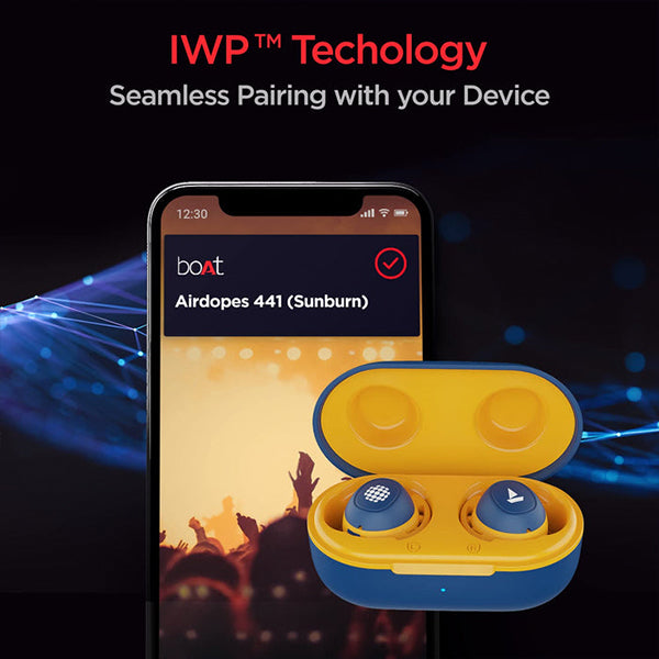 boAt Airdopes 441 Sunburn Edition True Wireless Earbuds