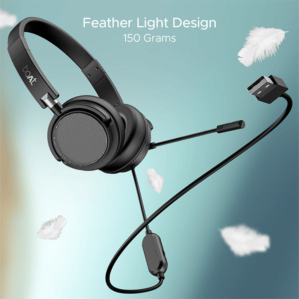 boAt BassHeads 900 Pro On-Ear Wired Headphones