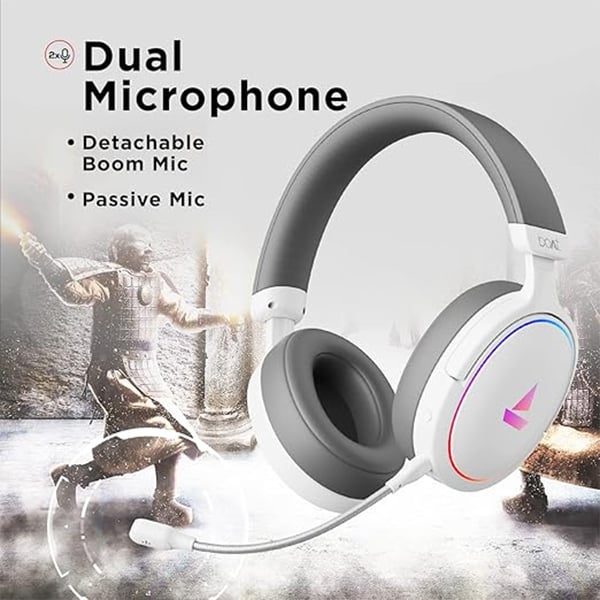 boAt Immortal IM 300 Over-Ear Wired Gaming Headphones