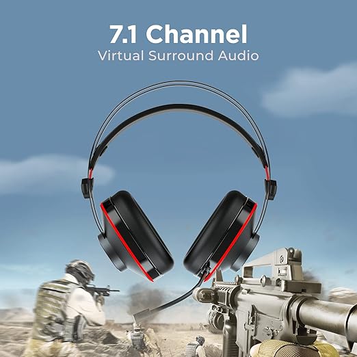 boAt Immortal IM 400 Over-Ear Wired Gaming Headphones