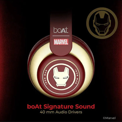 boAt Rockerz 450 Iron Man Edition Bluetooth Headphones