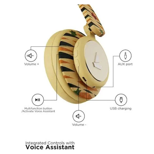 boAt Rockerz 450 Masaba Edition Aztec Fusion Headphones