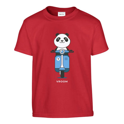 Scooter Panda | Premium Cotton T-Shirts