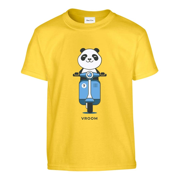 Scooter Panda | Premium Cotton T-Shirts