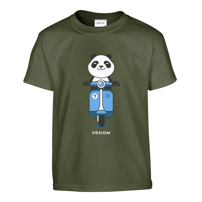 Scooter Panda | Premium Cotton T-Shirts