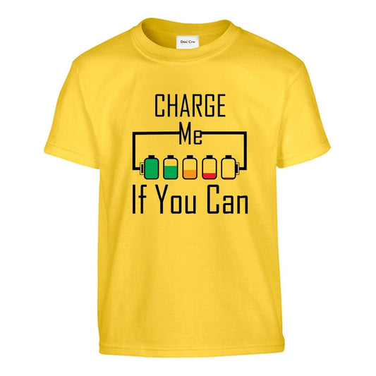 Charge me If you can | Premium Cotton T-Shirts