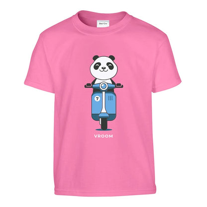 Scooter Panda | Premium Cotton T-Shirts