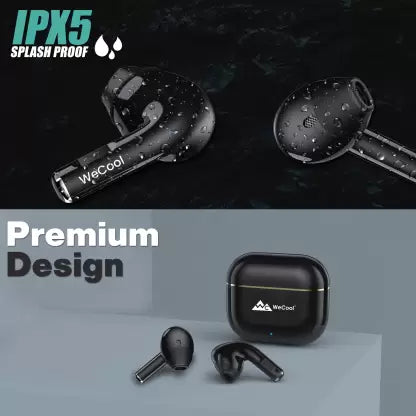 (Open Box) WeCool H1 True Wireless Bluetooth Earbuds with 24 Hours Play time