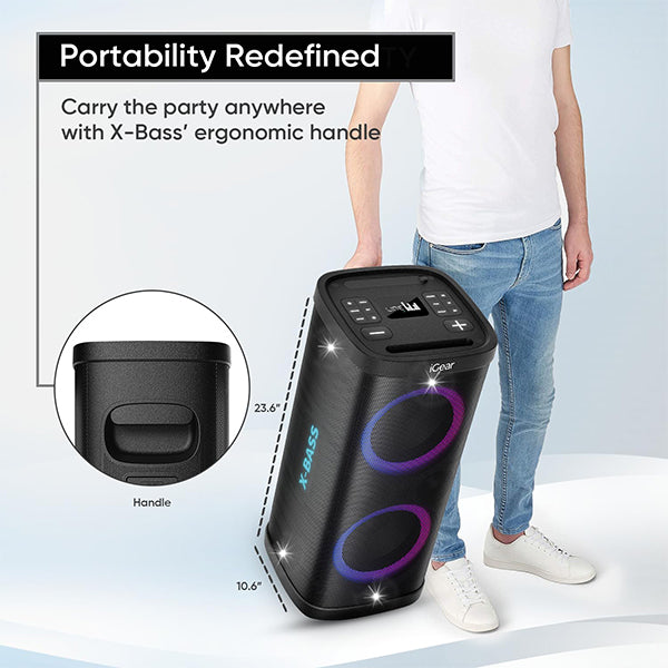 iGear X-Bass 100 Portable Bluetooth Party Speaker