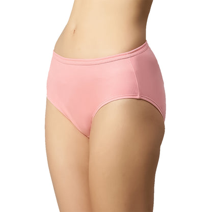 Suburbans Women’s Hipster Panties – Pack of 2, 100% Super Combed Cotton, Low Rise with Inner Elastic Waistband