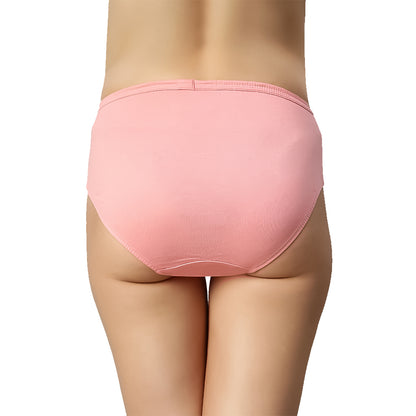 Suburbans Women’s Hipster Panties – Pack of 2, 100% Super Combed Cotton, Low Rise with Inner Elastic Waistband