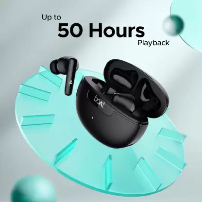 boAt Airdopes 161 ANC w/ Active Noise Cancellation(32dB),50HRS Playback & ASAP Charge Bluetooth