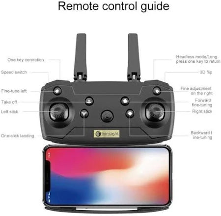 Vardiano E88 Pro RC Mini Drone 4K Camera