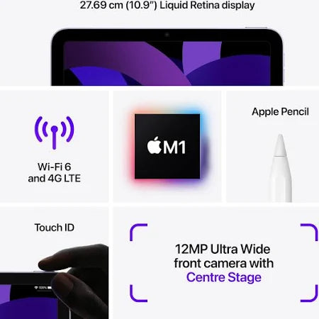 2022 Apple iPad Air with Apple M1 Chip