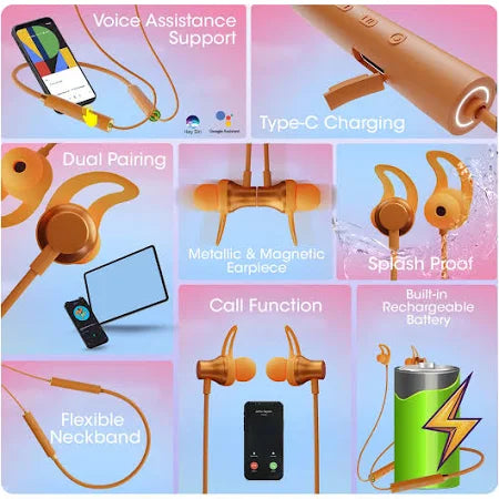 ZEBRONICS Zeb-YOGA-Bluetooth neckband